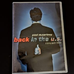 Paul McCartney Back in the US Concert DVD
